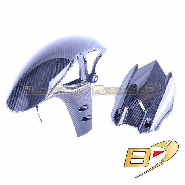 Yamaha YZF-R1 CarbonFiber Front Fender+Rear Hugger