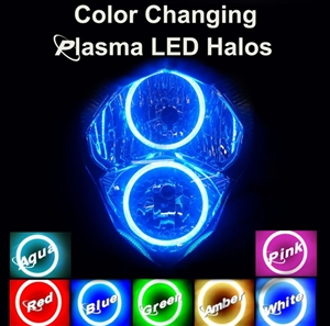 Motorcycle LED Plasma Halo Kit