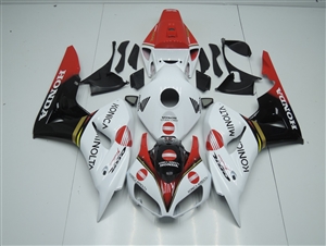 Motorcycle Fairings Kit - 2006-2007 Honda CBR1000RR Conica Minolta Custom Paint Fairings | CP2019