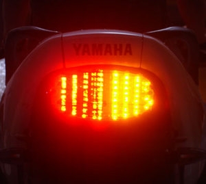 Yamaha VStar 650/1100 (99-07) / Raptor Integrated Tail Light