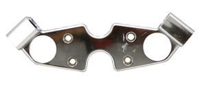 TRIPLE CHROMED - Solid Top Busa (99-07) Clamp (product code# CTS1)