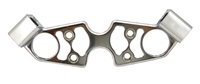 TRIPLE CHROMED Skeleton Top Busa (99-07) Clamp (product code# CTS2)