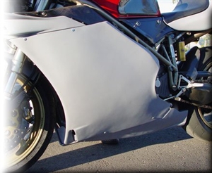 Hotbodies Ducati 748/916/996/998 (1998-03) Fiberglass Race Lower