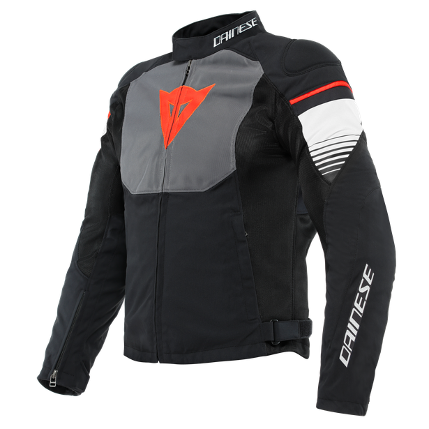 Men's Air Fast Tex Jacket Black/Grey/White by Dainese