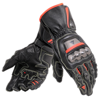 Full Metal 6 Gloves Black/Red by Dainese