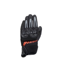 Mig 3 Air Tex Gloves Black/Red by Dainese