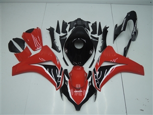 Motorcycle Fairings Kit - 2008-2011 Honda CBR1000RR Red/Black Fairings | DSCN2419