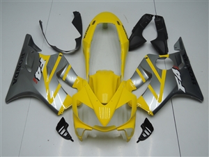 Motorcycle Fairings Kit - 2004-2007 Honda CBR600F4i Yellow/Gray Fairings | DSCN3902