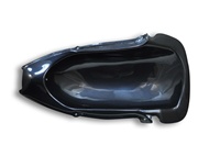 Obort Gray Metallic Undertail for Hayabusa (08-Present) With Bulbs and LED Lights (product code# EUROS100OGM)