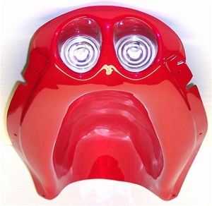 Red EuroTail for Hayabusa (99-07) With LED Lights (product code# EUROS101R)