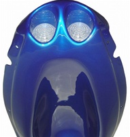 Vigor Blue EuroTail for Hayabusa (99-07) With LED Lights (product code: EUROS101VB)