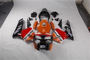 Motorcycle Fairings Kit - 2003-2004 Honda CBR600F5 Repsol Race Fairings | F503042