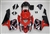 Motorcycle Fairings Kit - 2003-2004 Honda CBR600F5 Red Black Fairings | F503048