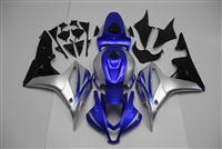 Motorcycle Fairings Kit - 2007-2008 Honda CBR600F5 Blue/Gray Fairings | F507086