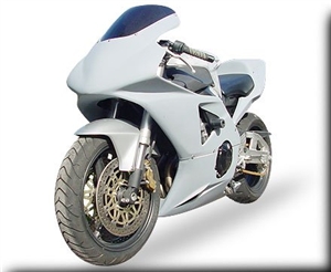 Hotbodies Honda CBR954RR (02-03) Fiberglass Race Upper