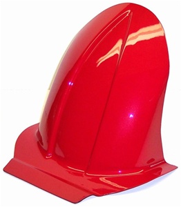 Red Rear Tire Hugger For Hayabusa (99-07) (product code# HUGS101R)