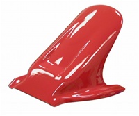 Painted Red Rear Tire Hugger For Honda CBR 929 (00-01) (product code #HUGS9290001R)