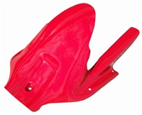 Winning Red Painted Rear Tire Hugger For Honda CBR 1000RR (04-07) (product code #HUGSCBR1KRR0406WR)