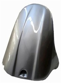 Silver painted Rear Tire Hugger For Suzuki GSXR 600/750 (06-10) (product code #HUGSGSXR6007500607S)