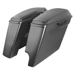 Harley Touring 2-Into-1 Extended 4 Inch Stretched Saddlebags