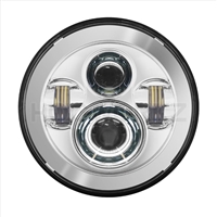 Harley 7 Inch Chrome  Daymaker Headlight