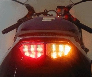 Yamaha Motorcycle Tail Light