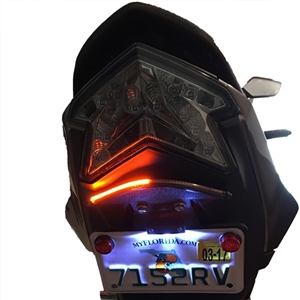 Kawasaki Z125 Turn Signal Fender Eliminator