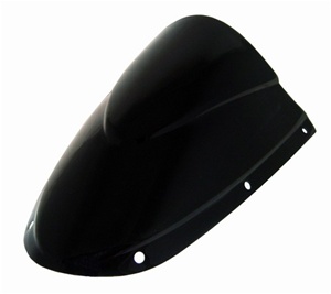 Kawasaki ZX 636 (05-06), ZX-10 (06-07) & ZX6R (07-08) Dark Smoked R Series Performance Windscreen (product code# KW-4005DS)