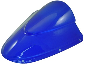 Kawasaki ZX14 (06-Present) Blue R Series Performance Windscreen (product code# KW-4009B)