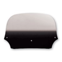 7" Gradient Black Colored Memphis Shades Batwing Windshield