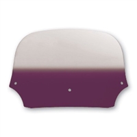 7" Gradient Purple Colored Memphis Shades Batwing Windshield