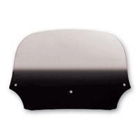 9" Gradient Black Colored Memphis Shades Batwing Windshield