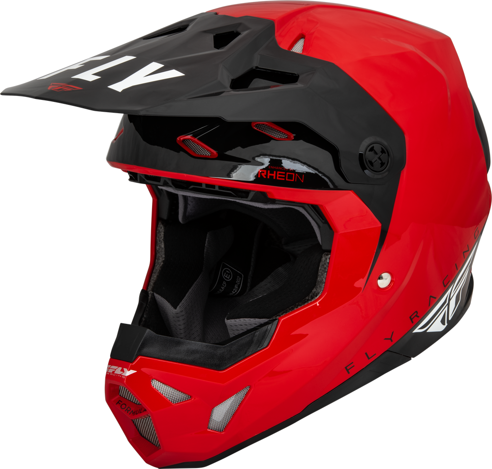 Fly Racing Formula CP Slant Helmet Red/Black/White