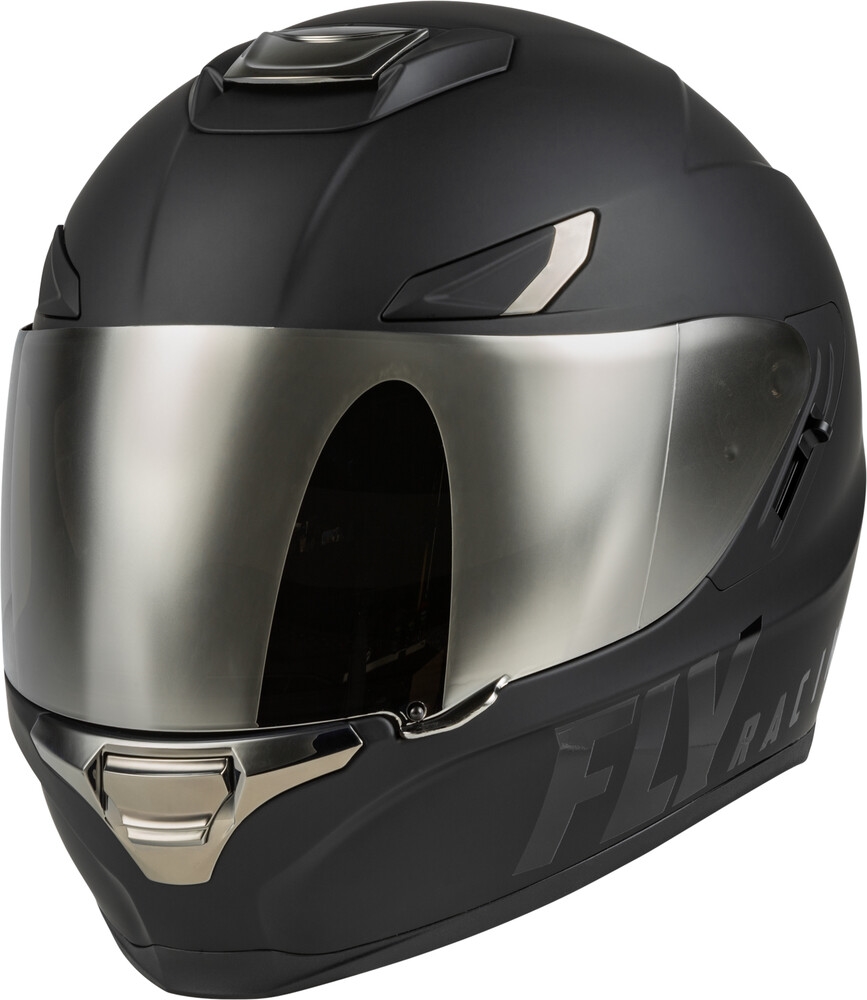 Fly Racing Sentinel Recon Helmet Matte Black/Charcoal Chrome
