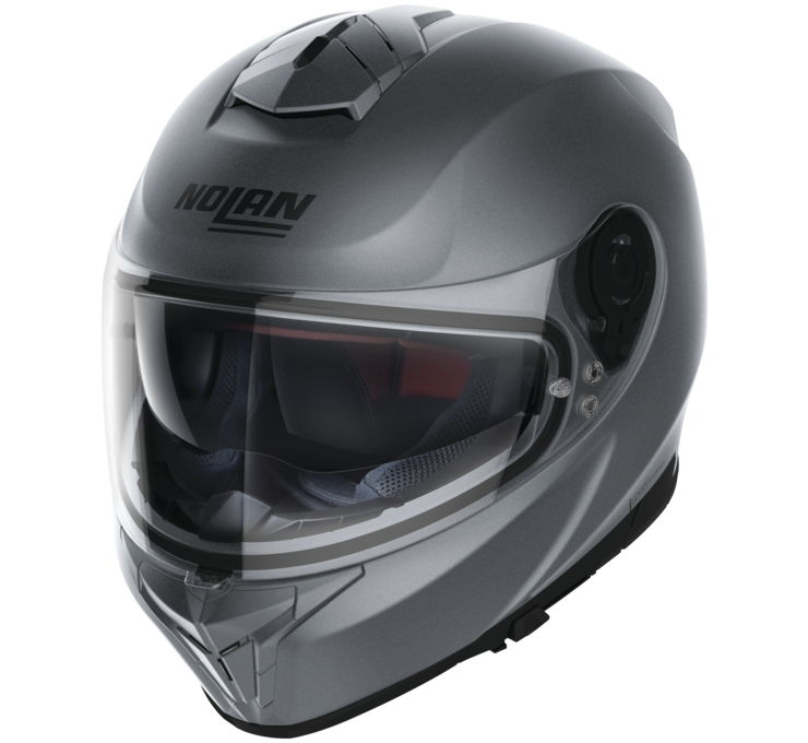 N80-8 Solid Helmet Flat Vulcan Grey by Nolan Helmets