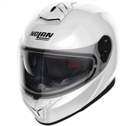 N80-8 Solid Helmet Metal White by Nolan Helmets