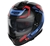 N80-8 Ally Helmet Gloss Black/Metal Blue/Red by Nolan Helmets