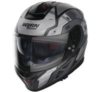 N80-8 Starscream Helmet Flat Black/Grey by Nolan Helmets