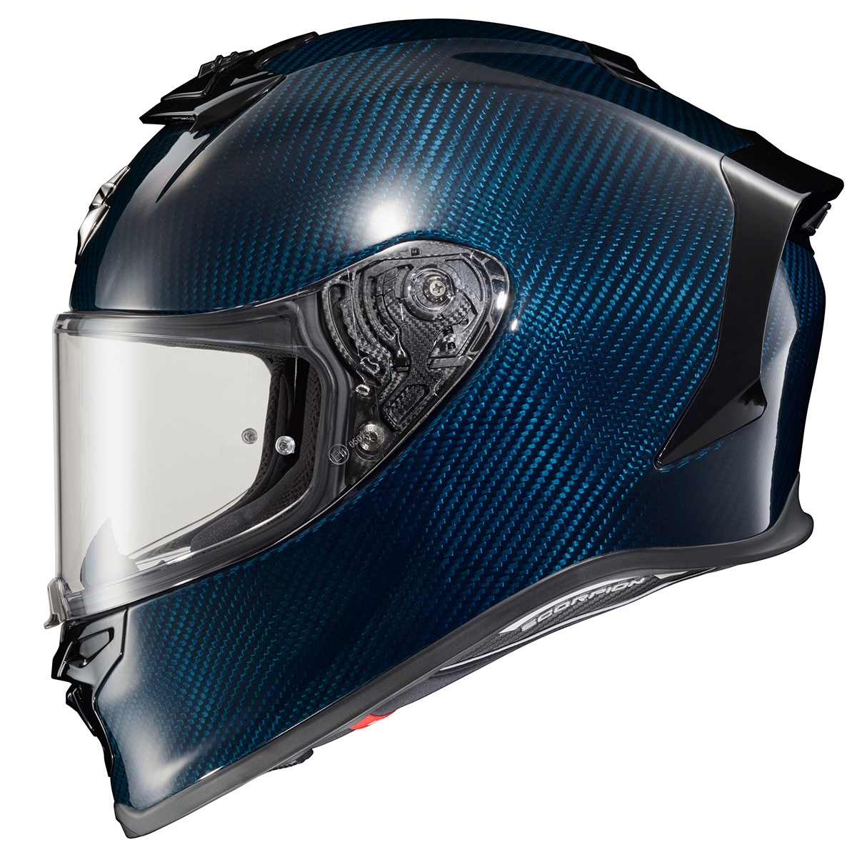 Scorpion Exo Exo-R1 Air Full Face Helmet Carbon Blue