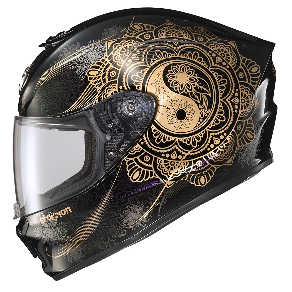 Scorpion Exo Exo-R420 Full Face Helmet Namaskar Black