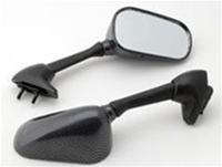 Right Side Yamaha R6 (1999-2002) OEM Style Carbon Racing Mirror for Yamaha (Product Code: MIR13CBR)