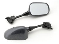 Right Side Kawasaki ZX6R (05-08) / ZX10R (04-10) OEM Style CarbonRacing Mirror for Kawasaki (Product Code: MIR16CBR)