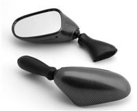 Left Side Suzuki Katana (1998-2002) OEM Style Mirror - CARBON LOOK (Product Code: MIR24CBL)