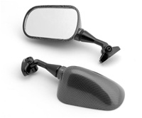 Left Side Honda CBR929/CBR954 OEM Style Carbon Racing Mirror for HONDA (Product Code: MIR28CBL)