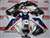 Motorcycle Fairings Kit - 2009-2014 BMW S1000RR Blue/White OEM Style Fairings | NBS1000-3