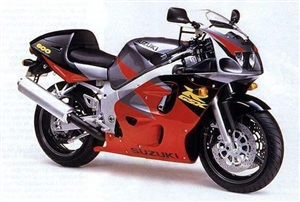 Motorcycle Fairings Kit - 1997-1998 Suzuki GSX-R600 SRAD