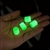 4pcs Luminous Valve Caps, Fluorescent Night Glowing Car Motorcycle Bicycle Bike Wheel Tyre Hub Luminous Valve Stem Caps Decors