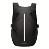Black Motorcycle Riding Backpack Waterproof Helmet Storage Travel Backpack Reflective Safety Shoulder Bag Large Capacity For Men