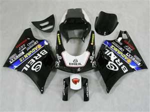 Motorcycle Fairings Kit - Ducati 748/916/998/996 Black BREIL Fairings | ND748-12