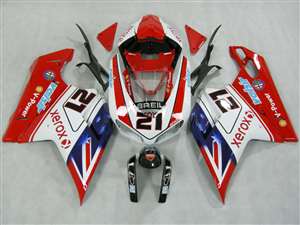 Motorcycle Fairings Kit - Ducati 1198 1098 848 Evo Xerox Fairings | ND848-12